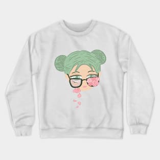 Rose-tinted Lens Crewneck Sweatshirt